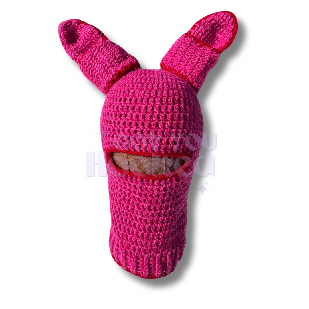 Trap Bunny Balaclava - Handmade Winter Ski Mask