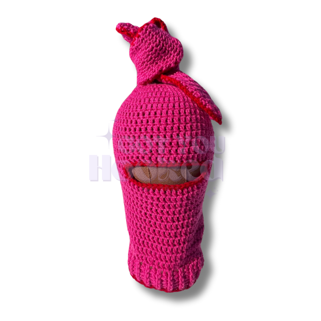 Trap Bunny Balaclava - Handmade Winter Ski Mask