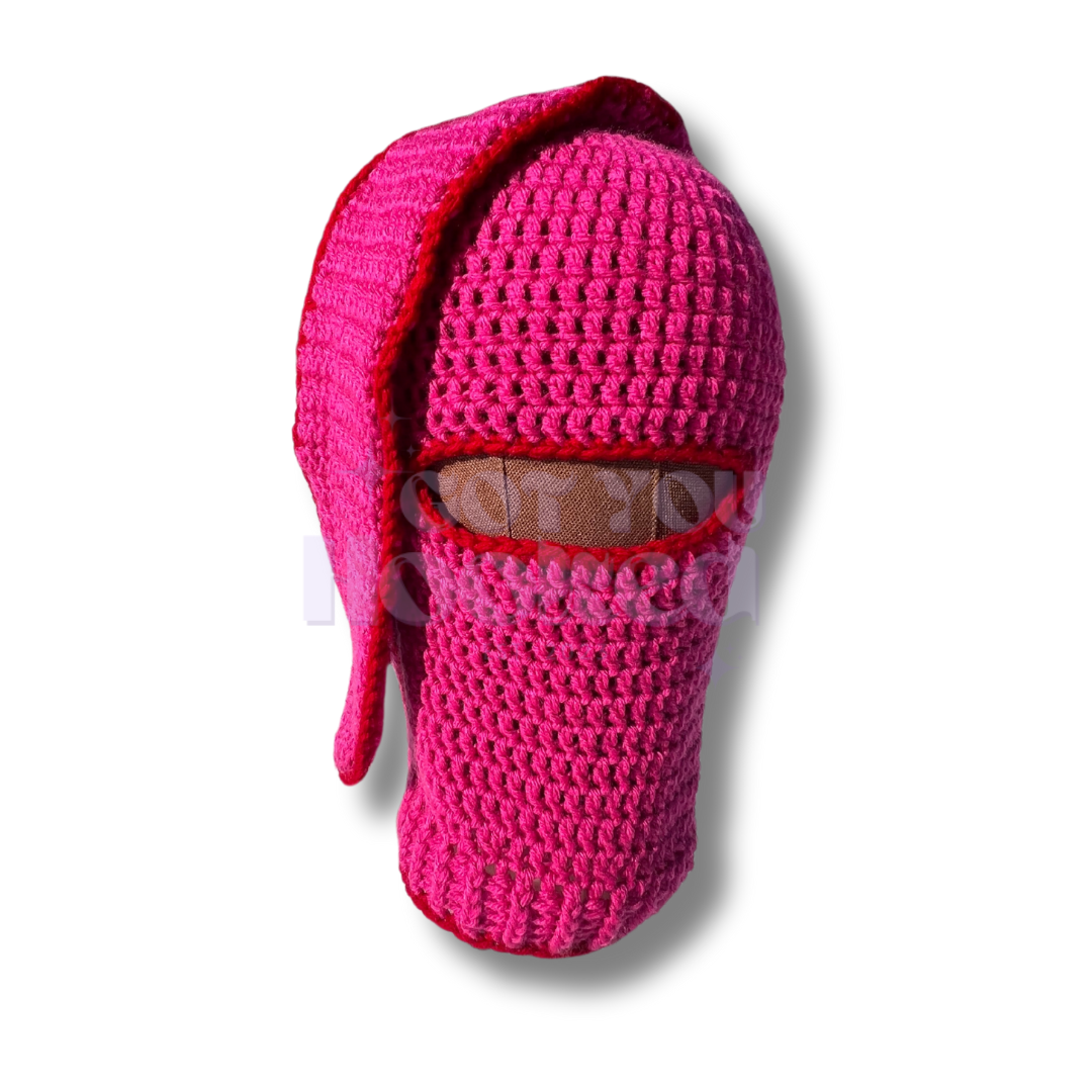 Trap Bunny Balaclava - Handmade Winter Ski Mask